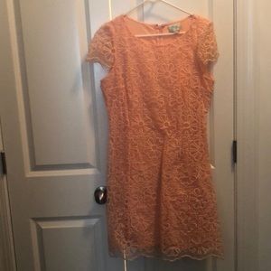 NWOT ECI Pink dress